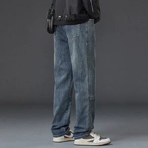 DENIM TROUSERS